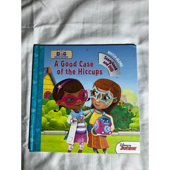 Disney Press Other - Disney Doc McStuffins A Good Case of the Hiccups Storybook and DVD Set 2015
